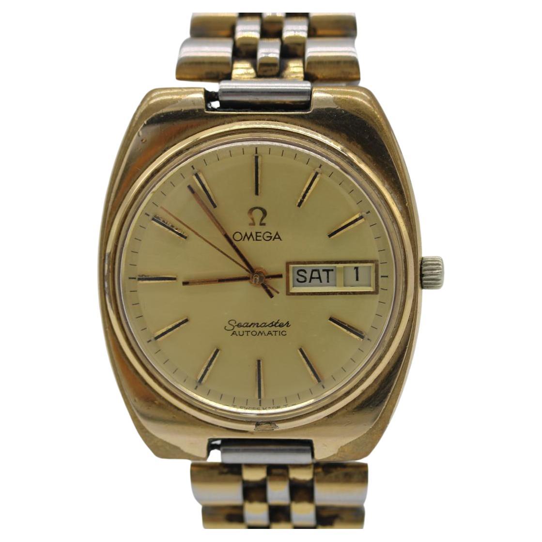 Omega Seamaster 1660216 – 1978 – Cushion Case – Gold Plated – Full Service en venta