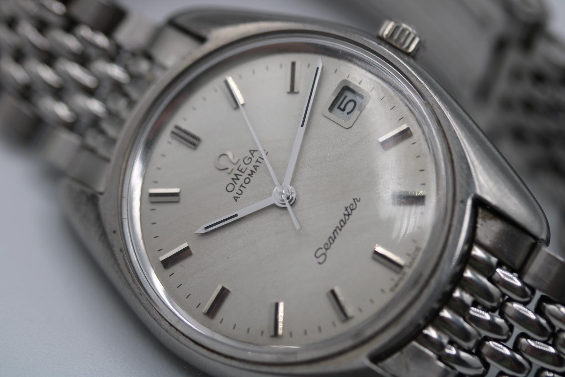 Omega Seamaster 166.067  Silver Dial  1970  Vintage Automatic 6