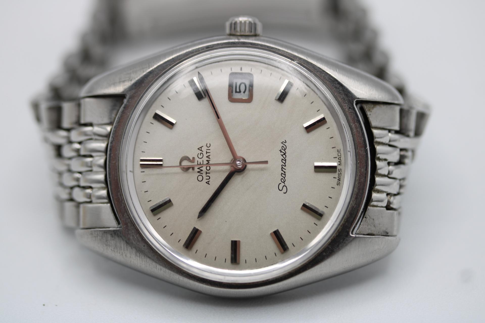 Omega Seamaster 166.067  Silver Dial  1970  Vintage Automatic 3