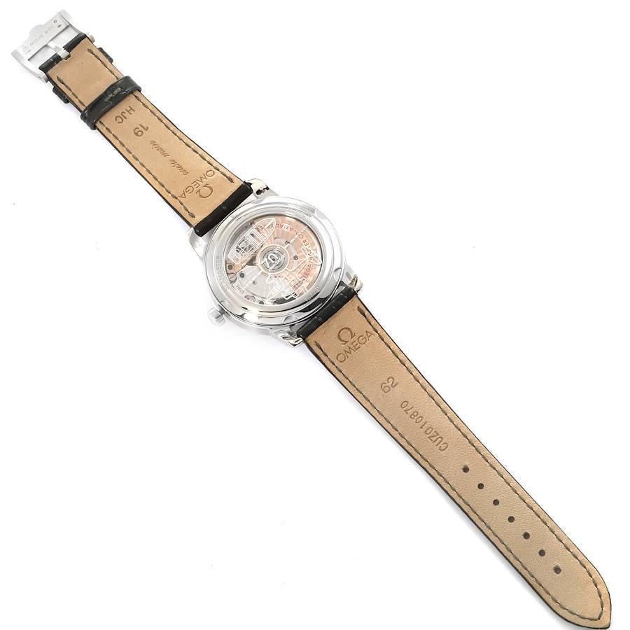 Omega Seamaster 1948 Platin Herrenuhr 511.93.38.20.99.001 Ungetragen im Angebot 6