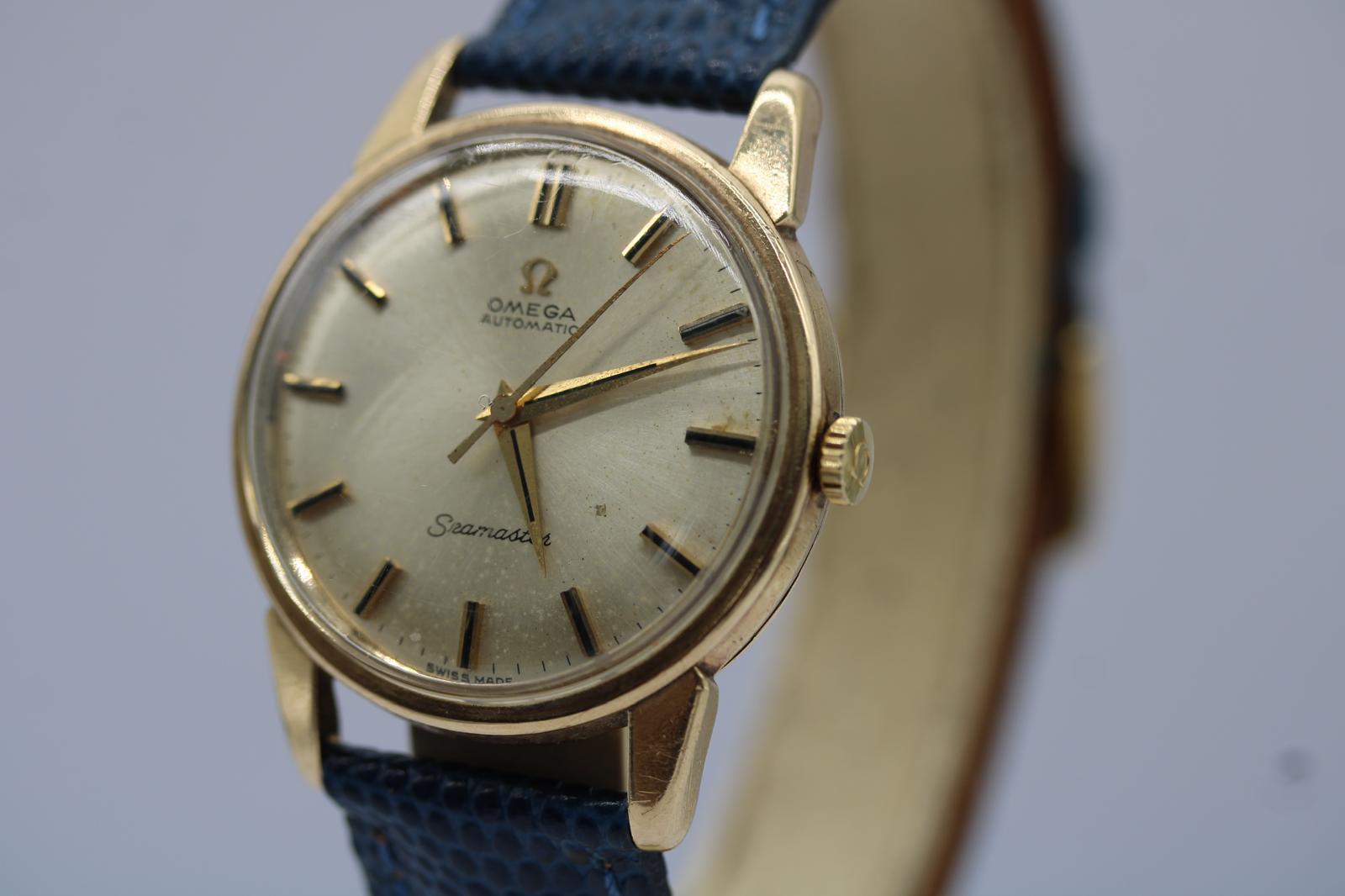 Omega Seamaster 1963 Vintage Automático Calibre 552 Esfera Champán Ref. 1655410 en venta 1
