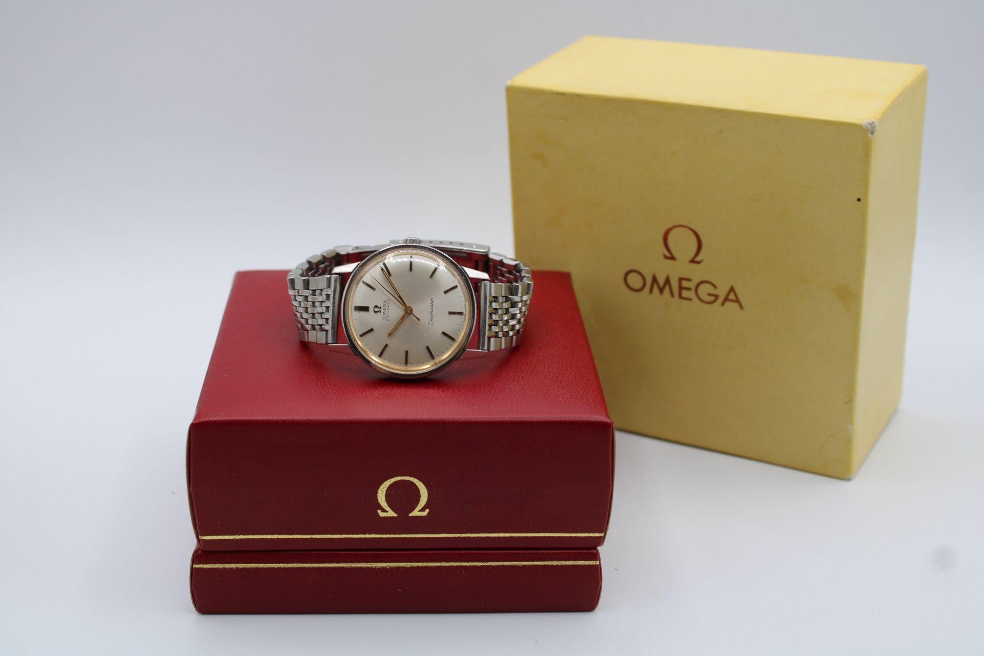 Omega Seamaster 1966 Vintage Automatic - Calibre 552  Cadran ensoleillé en vente 14