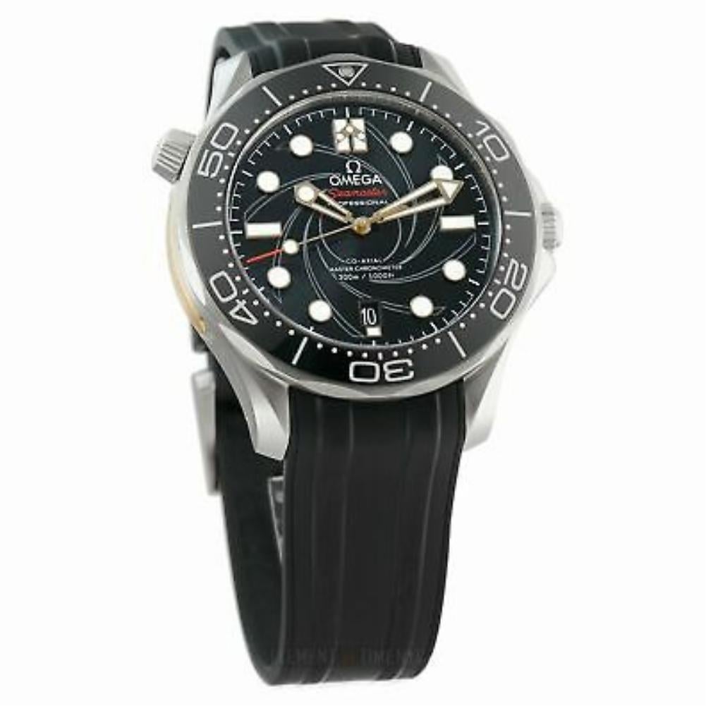 Contemporary Omega Seamaster 210.22.42.20.01.004, Black Dial, Certified