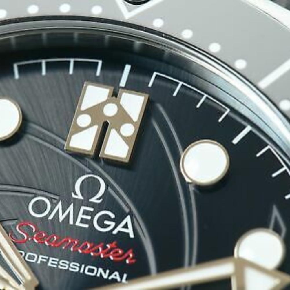 Men's Omega Seamaster 210.22.42.20.01.004, Black Dial, Certified