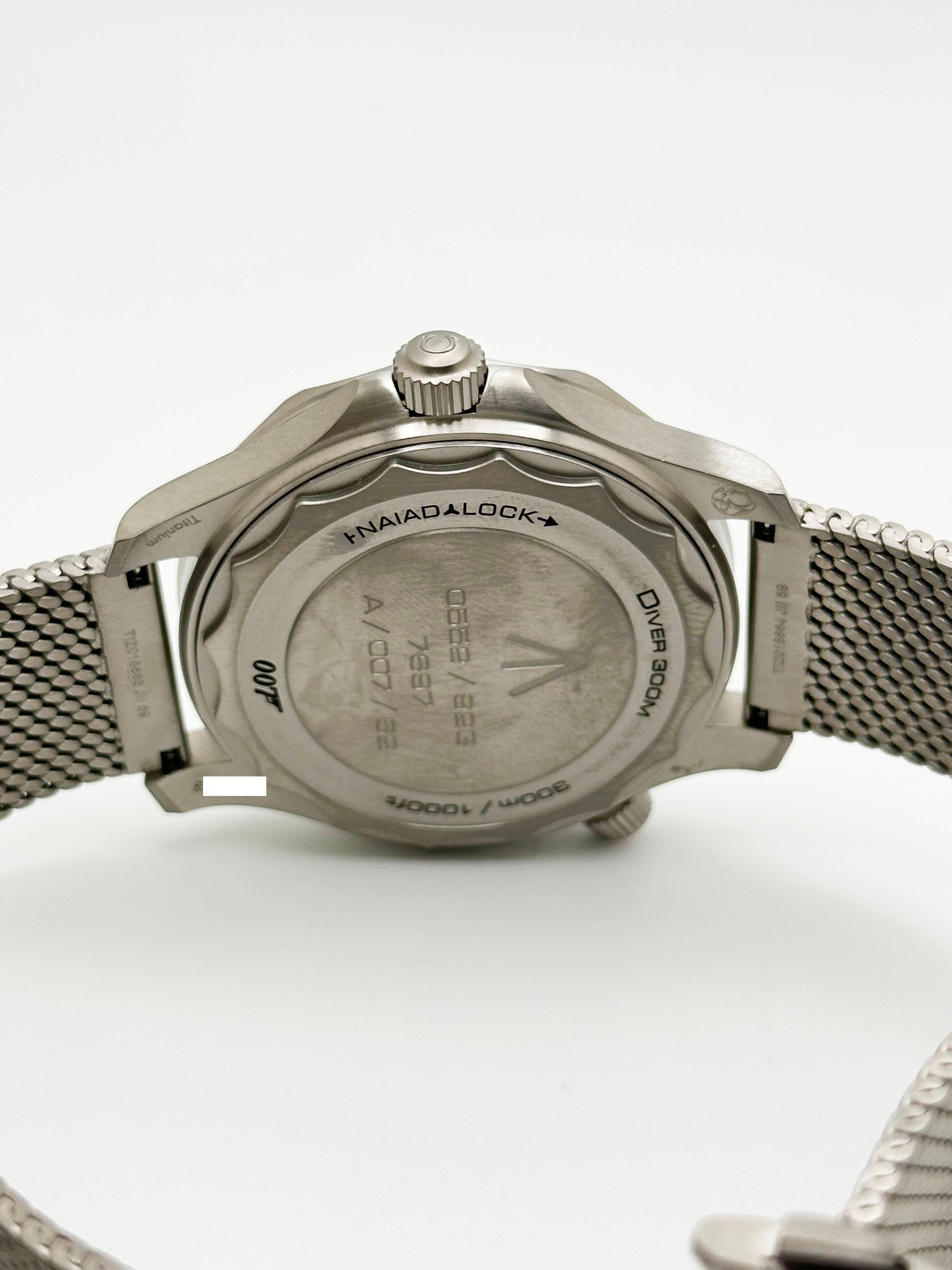 Omega Seamaster 210.90.42.20.01.001 No Time to Die 007 Brown Dial Box Paper 42mm For Sale 6