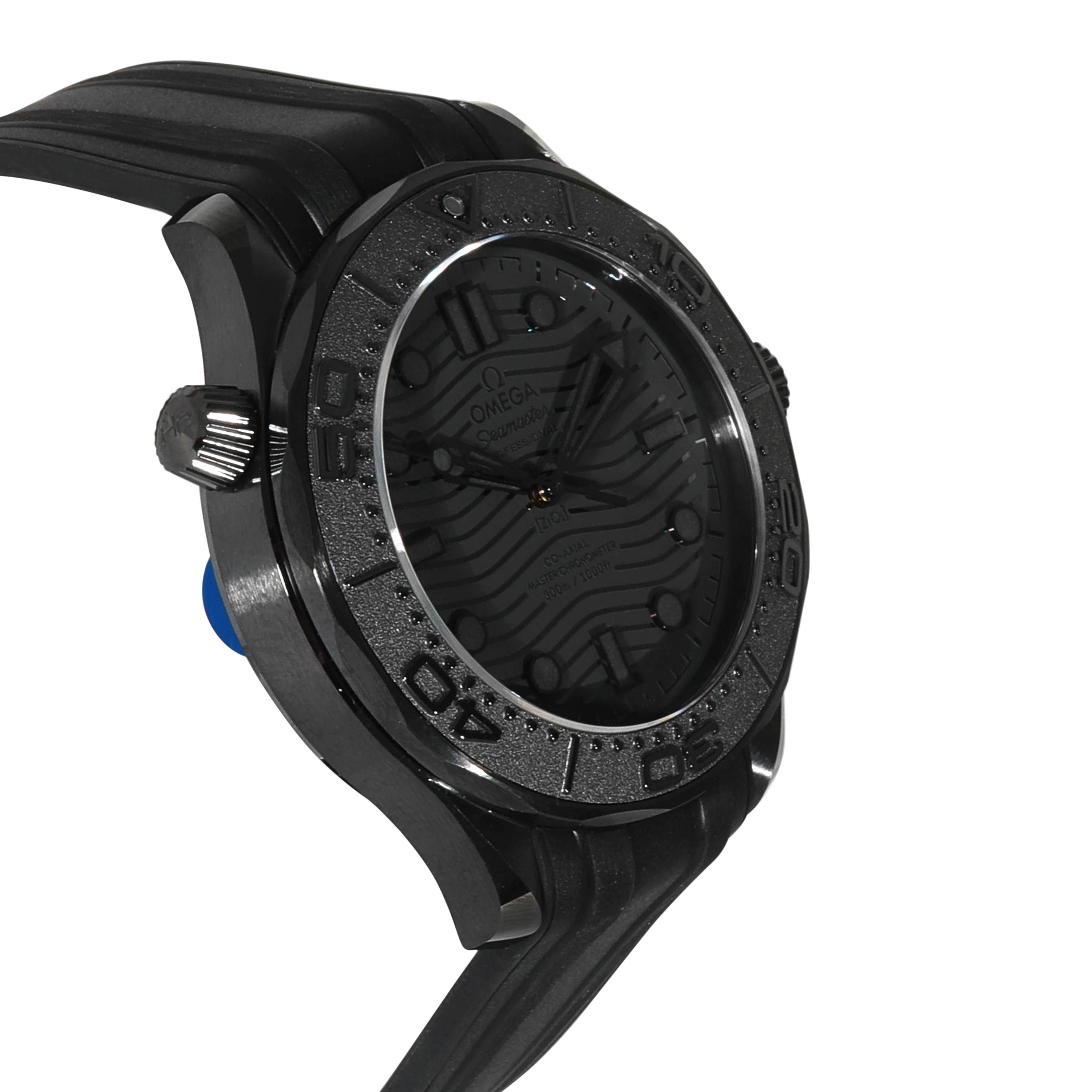 omega all black watch