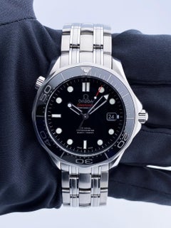 Omega Seamaster 212.30.41.20.01.003 Steel Mens Watch Box Papers