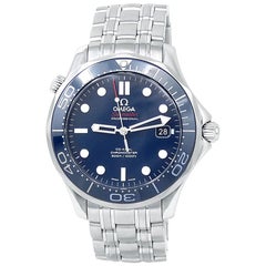 Omega Seamaster 212.30.41.20.03.001, Blue Dial, Certified