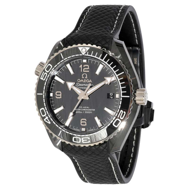 Omega Seamaster Chronograph Black Dial Watch 213.30.42.40.01.001 Box ...