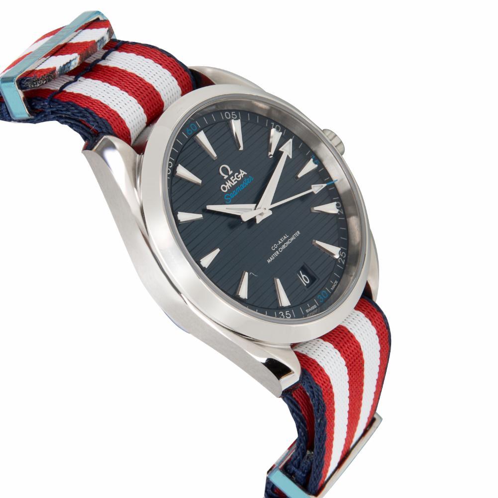 Contemporary Omega Seamaster 220.12.41.21.03.003, Blue Dial, Certified &
