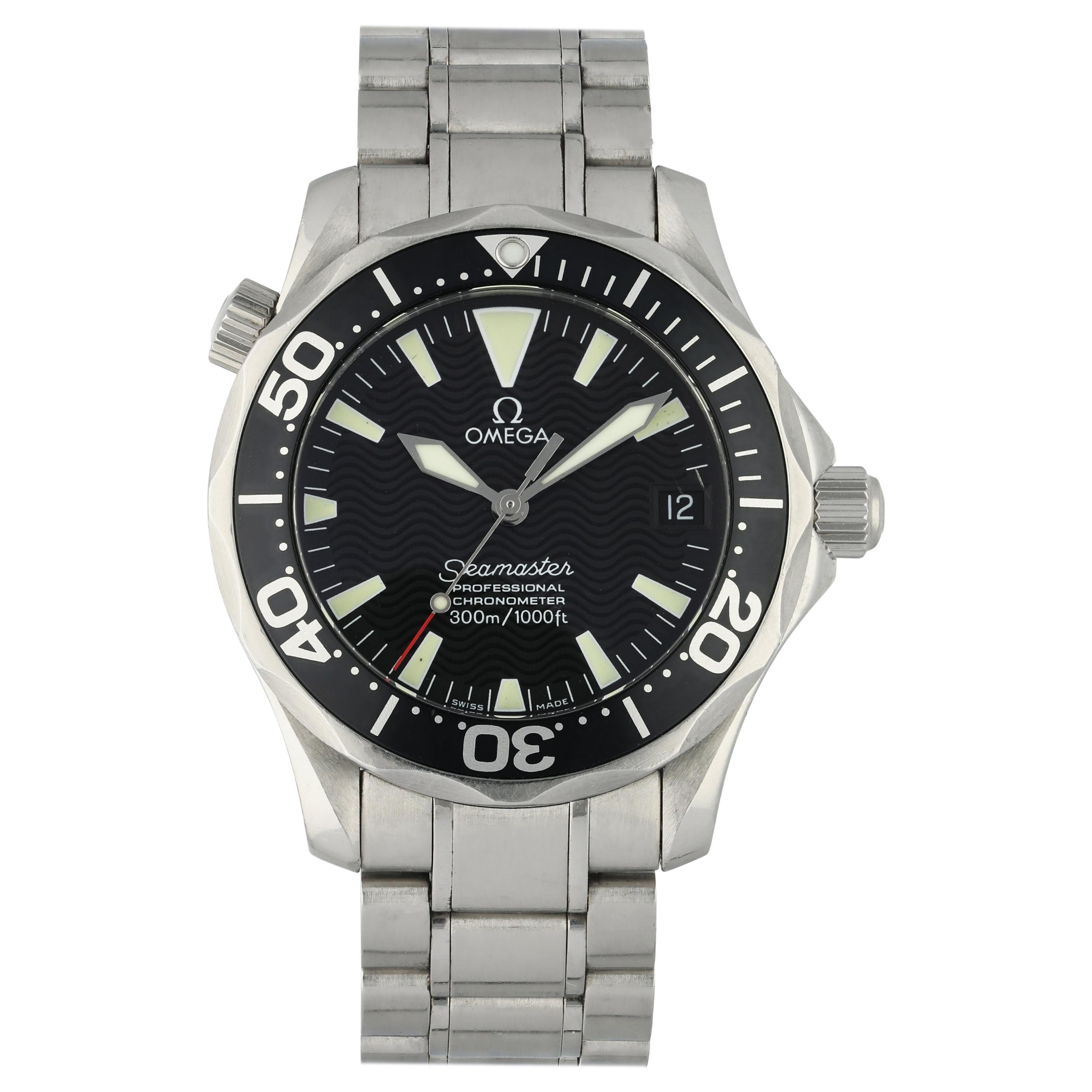 Omega Seamaster 2252.50.00 Men's Watch For Sale at 1stDibs | omega 2252 ...
