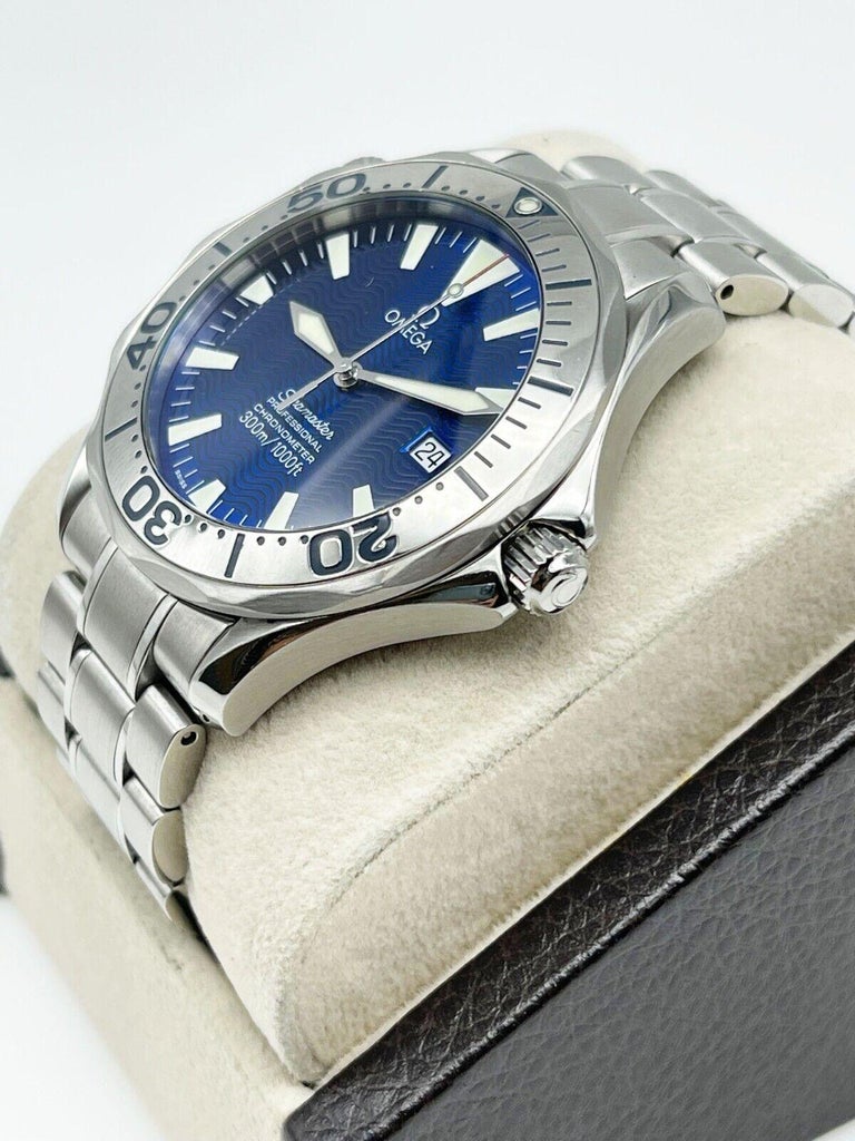 Omega Seamaster 2255 80 00 Blue Dial Stainless Steel Box Paper For Sale omega-seamaster-2255-80-00-blue-dial-stainless-steel-box-paper-for-sale