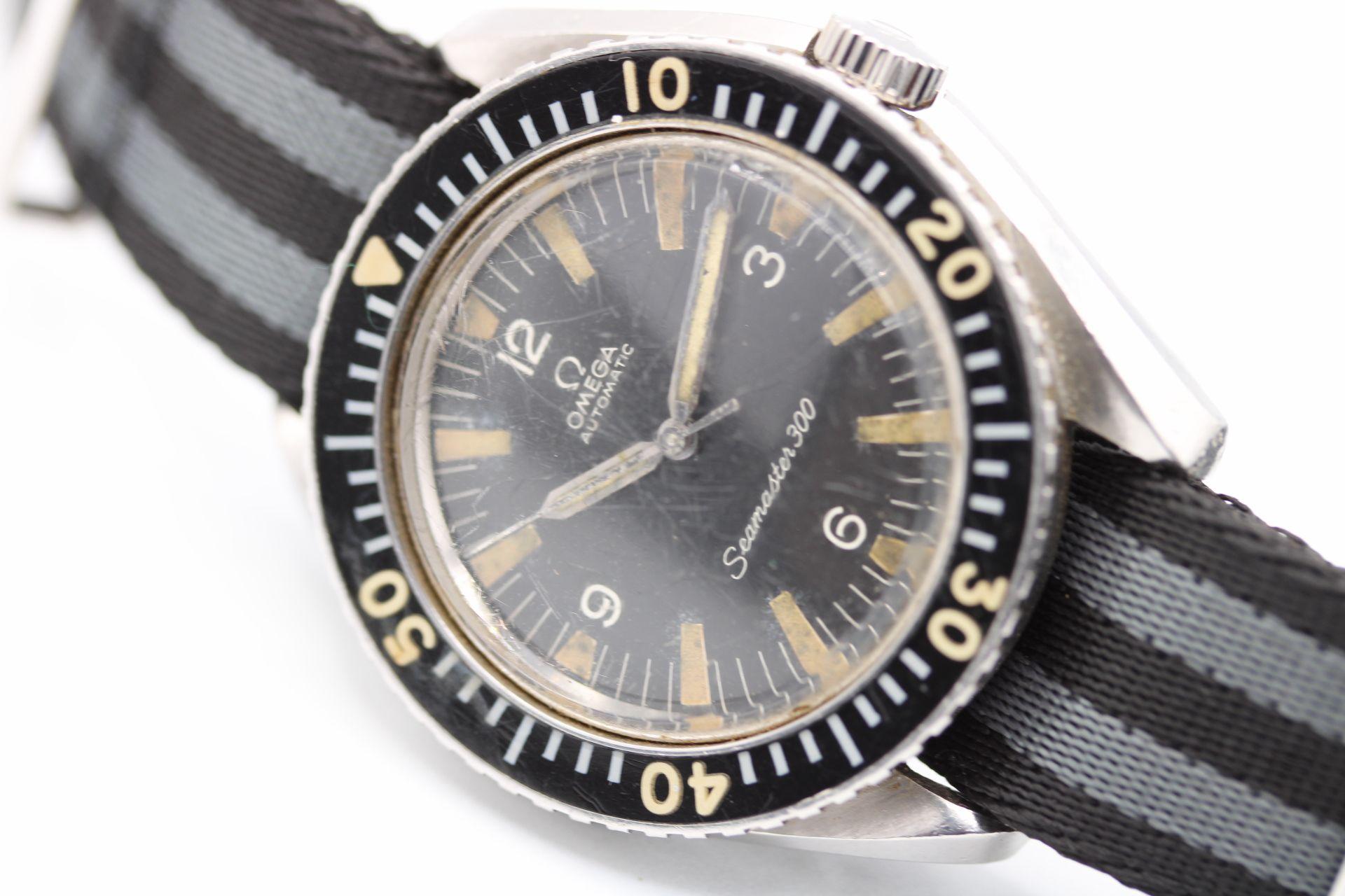 A real treasure and wonderful find, This Omega Seamaster 300 has been worn daily by its last 2 family owners up until the last few s years at which point it was locked away in a drawer. 

We have purposely done very little work to this watch but