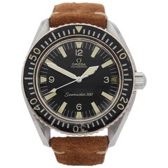 Vintage Omega Seamaster 300 165.024 Men's Stainless Steel Arrow Hands Watch