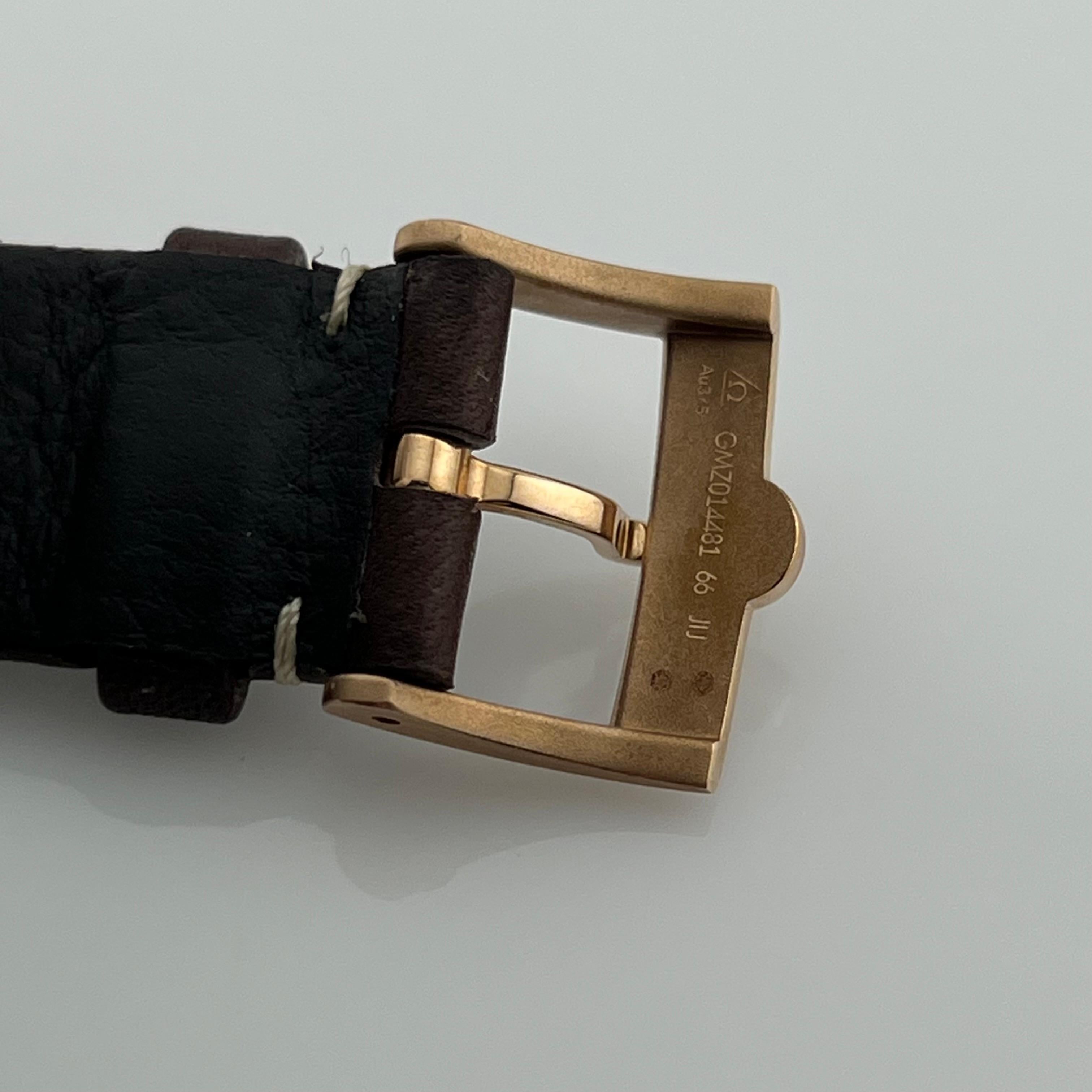 Omega Seamaster 300 Co-Axial 234.92.41.21.10.001 Bronze Gold Leather Box Paper For Sale 6