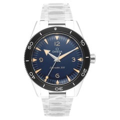Omega Seamaster 300 Co-Axial Master Chronometer Blau 1 5/8in 23430412103001