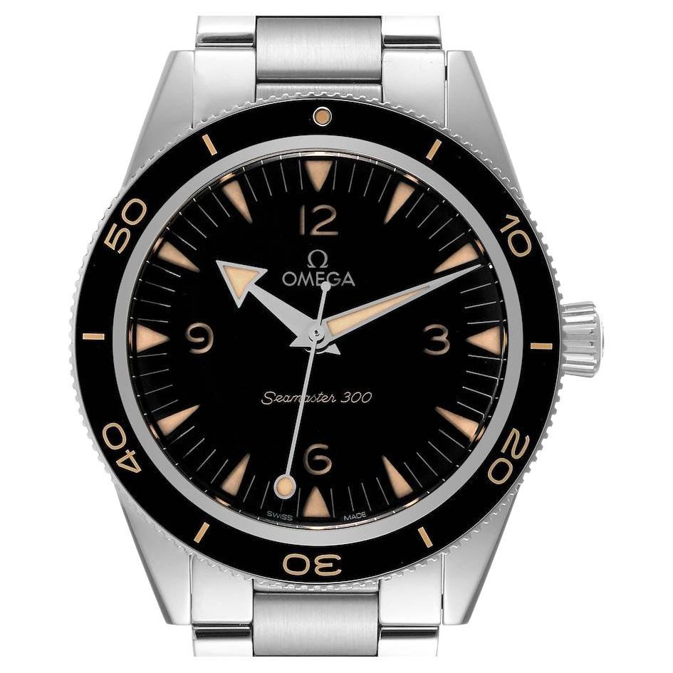 Omega Seamaster 300 Co-Axial Steel Mens Watch 234.30.41.21.01.001 Box Card