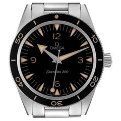 Used Omega Seamaster 300 Co-Axial Steel Mens Watch 234.30.41.21.01.001 Box Card
