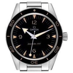 Used Omega Seamaster 300 Co-Axial Steel Mens Watch 234.30.41.21.01.001 Box Card