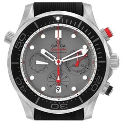 Omega Seamaster 300 ETNZ Titanium Mens Watch 212.92.44.50.99.001 Box Card