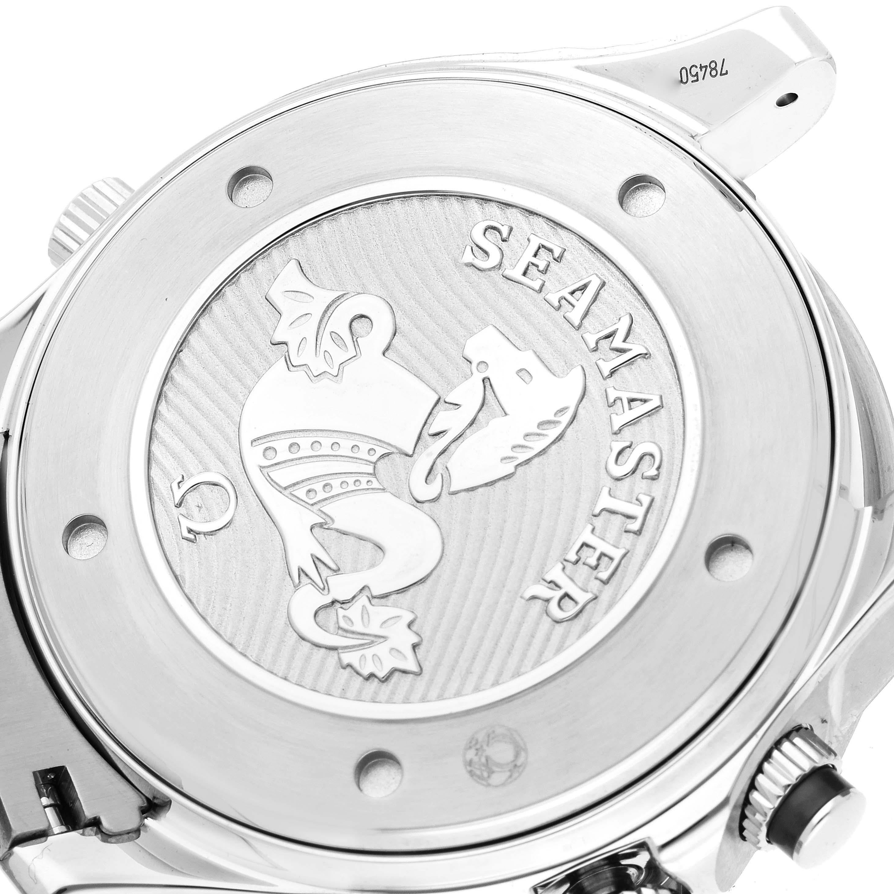Omega Seamaster 300 GMT Steel Mens Watch 212.30.44.52.03.001 Box Card 1