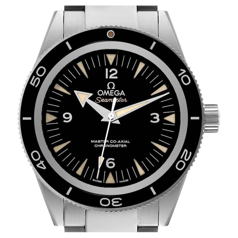 Omega Seamaster 300 Master Co-Axial Mens Watch 233.30.41.21.01.001 Box Card For Sale