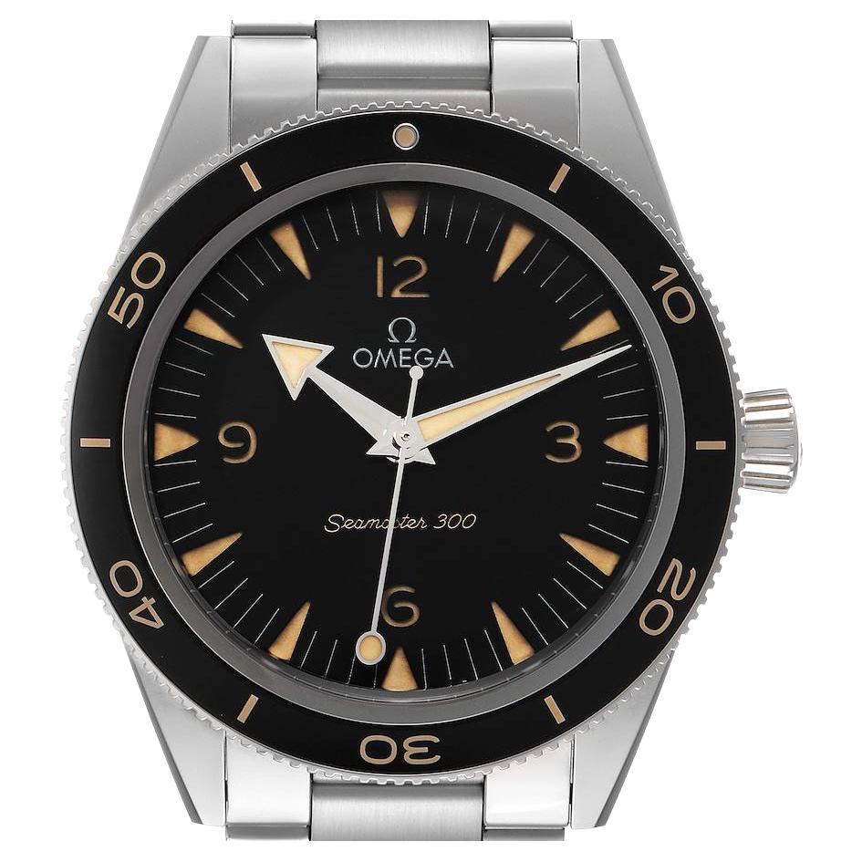 Omega Seamaster 300 Master Co-Axial Mens Watch 234.30.41.21.01.001 Box Card For Sale