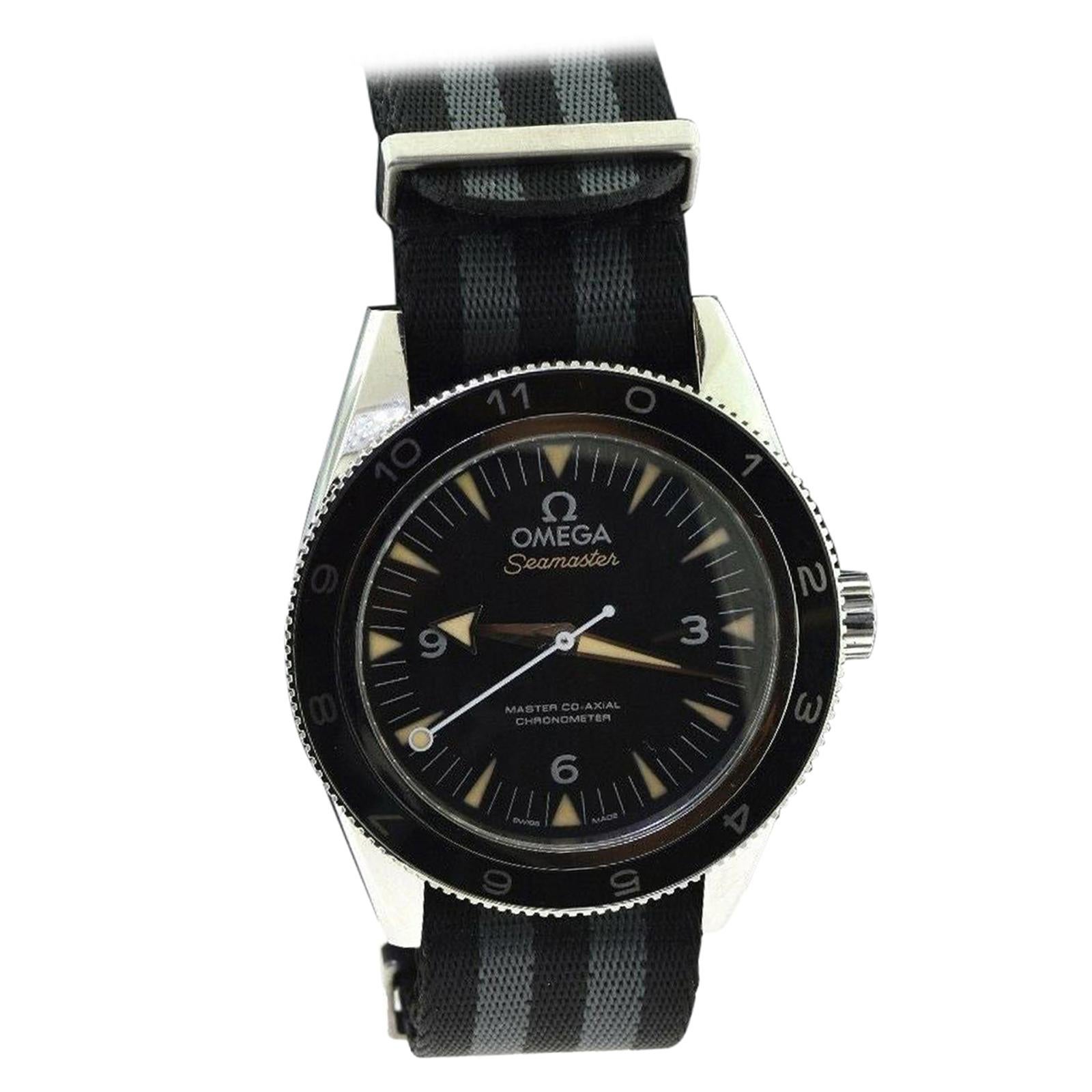 Omega Seamaster 300 Master Co-Axial "SPECTRE" Limited Edition For Sale