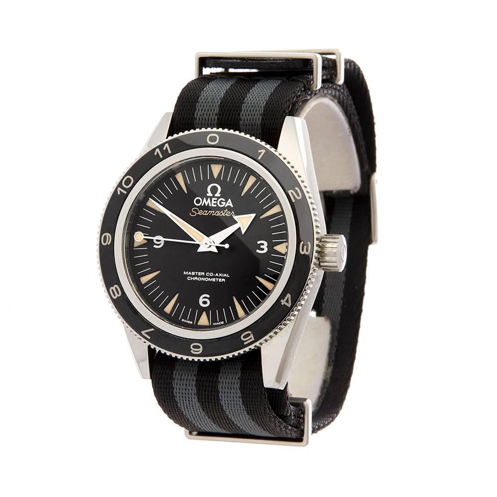 Ref: W5122
Manufacturer: Omega
Model: Seamaster
Model Ref: 23332412101001
Age: 11th November 2015
Gender: Mens
Complete With: Box, Manuals & Guarantee
Dial: Black Baton
Glass: Sapphire Crystal
Movement: Automatic
Water Resistance: To Manufacturers