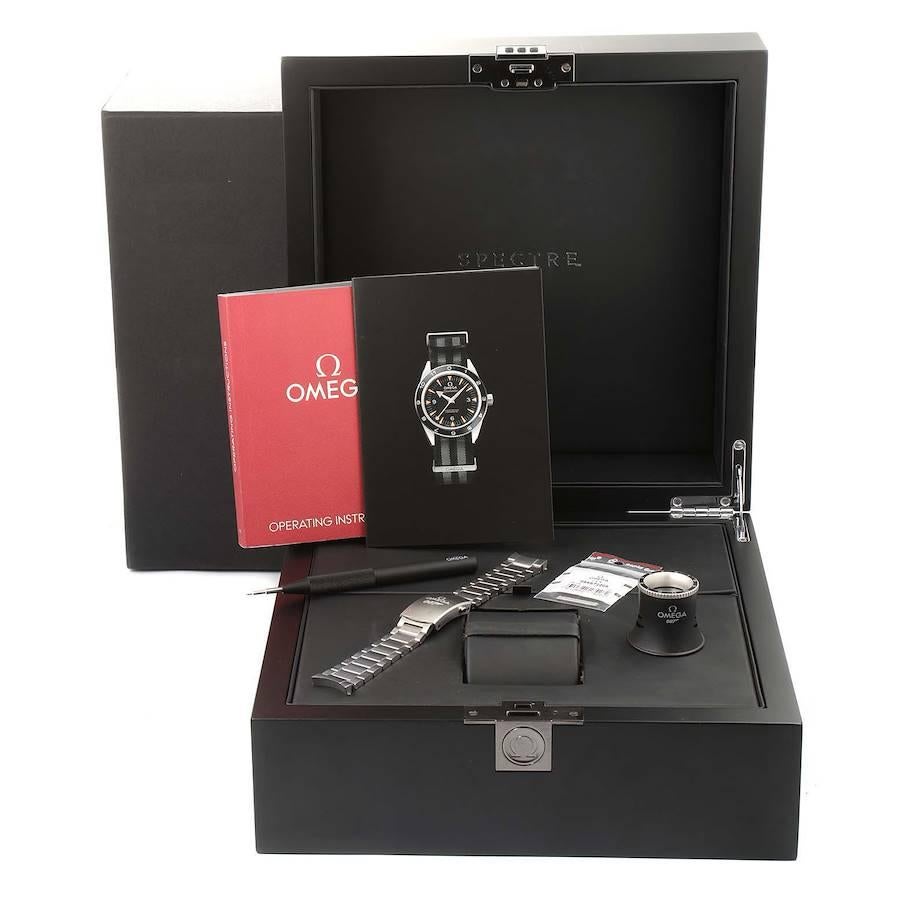 Omega Seamaster 300 Spectre LE Mens Watch 233.32.41.21.01.001 Box Papers For Sale 3