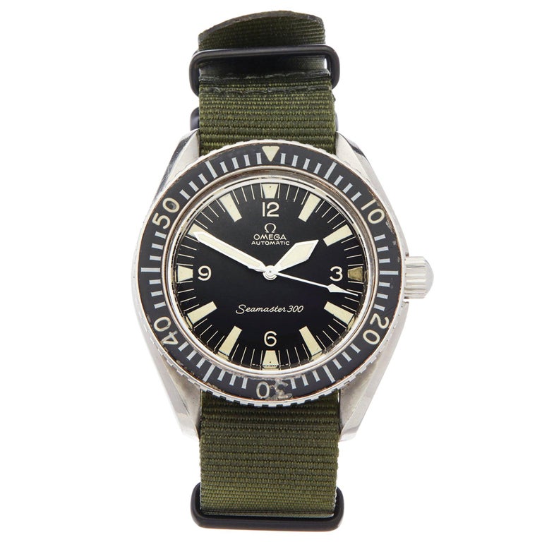 Omega Seamaster 300 Stainless Steel 165024 1960s Vintage ...