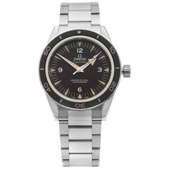 Used Omega Seamaster 300 Steel Ceramic Black Dial Men's Watch 233.30.41.21.01.001