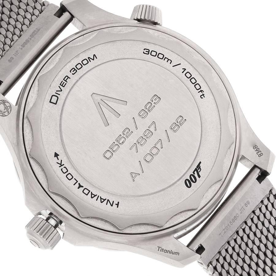 Omega Seamaster 300m 007 Edition Titanium Watch 210.90.42.20.01.001 Unworn 2