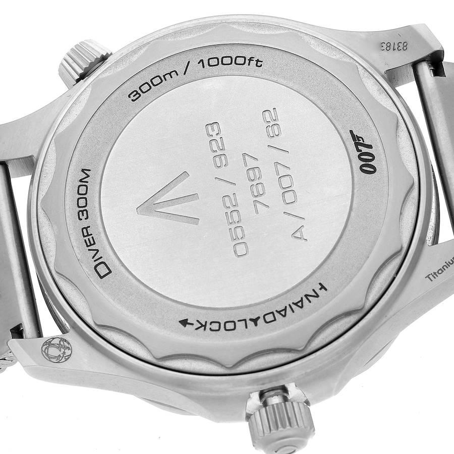 Omega Seamaster 300M 007 Edition Titanium Watch 210.90.42.20.01.001 Unworn 2