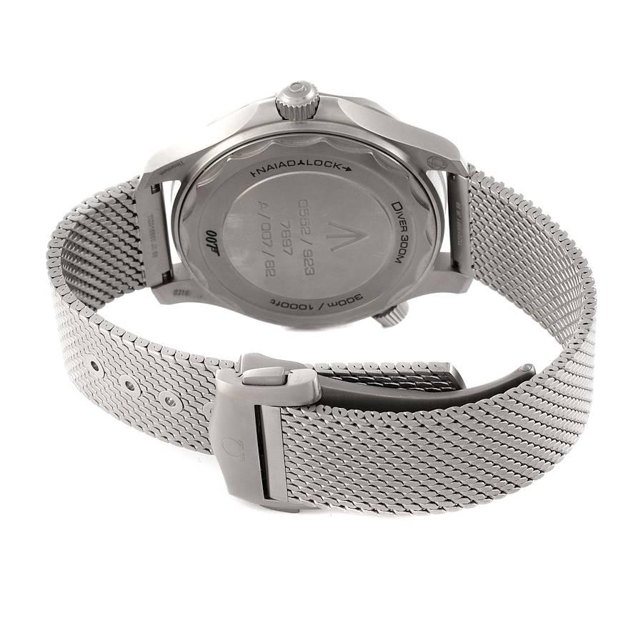 Omega Seamaster 300M 007 Edition Titanium Watch 210.90.42.20.01.001 Unworn 3