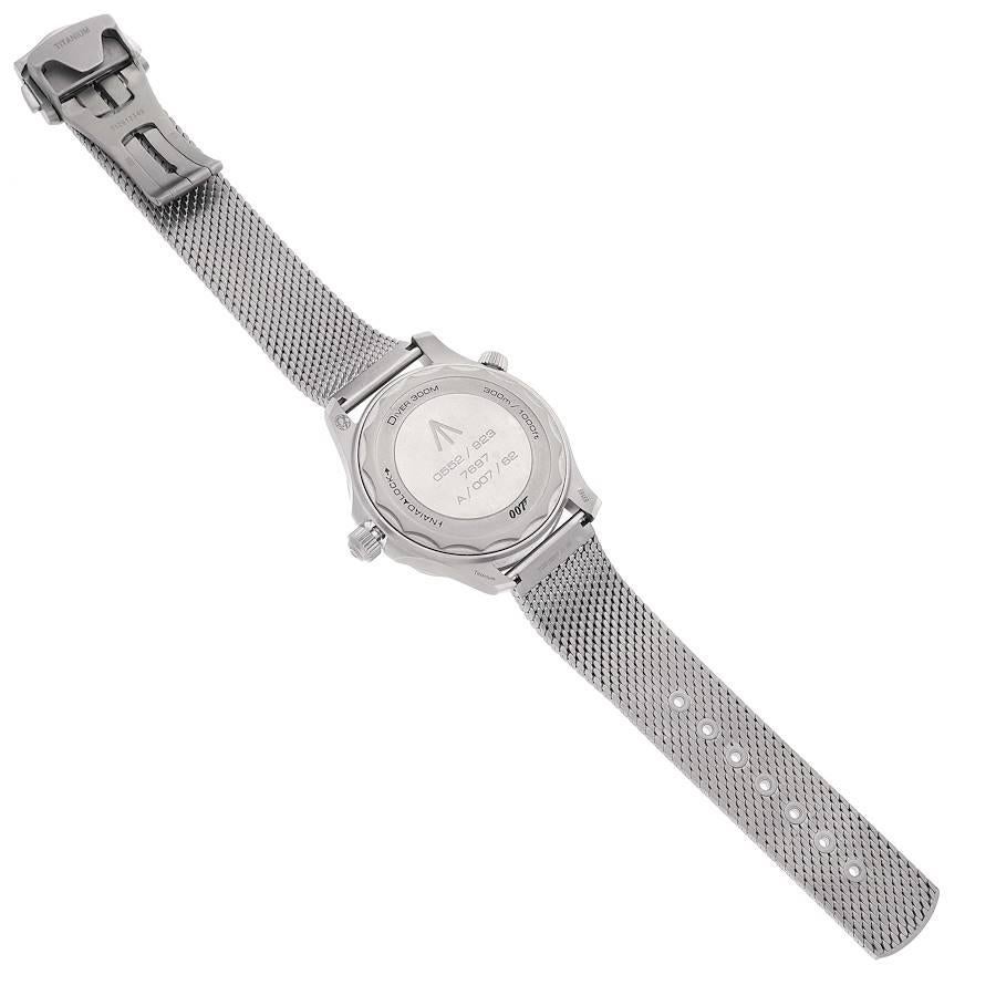 Omega Seamaster 300M 007 Edition Titanium Watch 210.90.42.20.01.001 Unworn 5