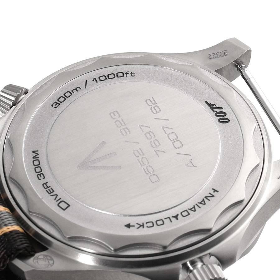 Omega Seamaster 300M 007 Edition Titanium Watch 210.92.42.20.01.001 Unworn In Excellent Condition For Sale In Atlanta, GA