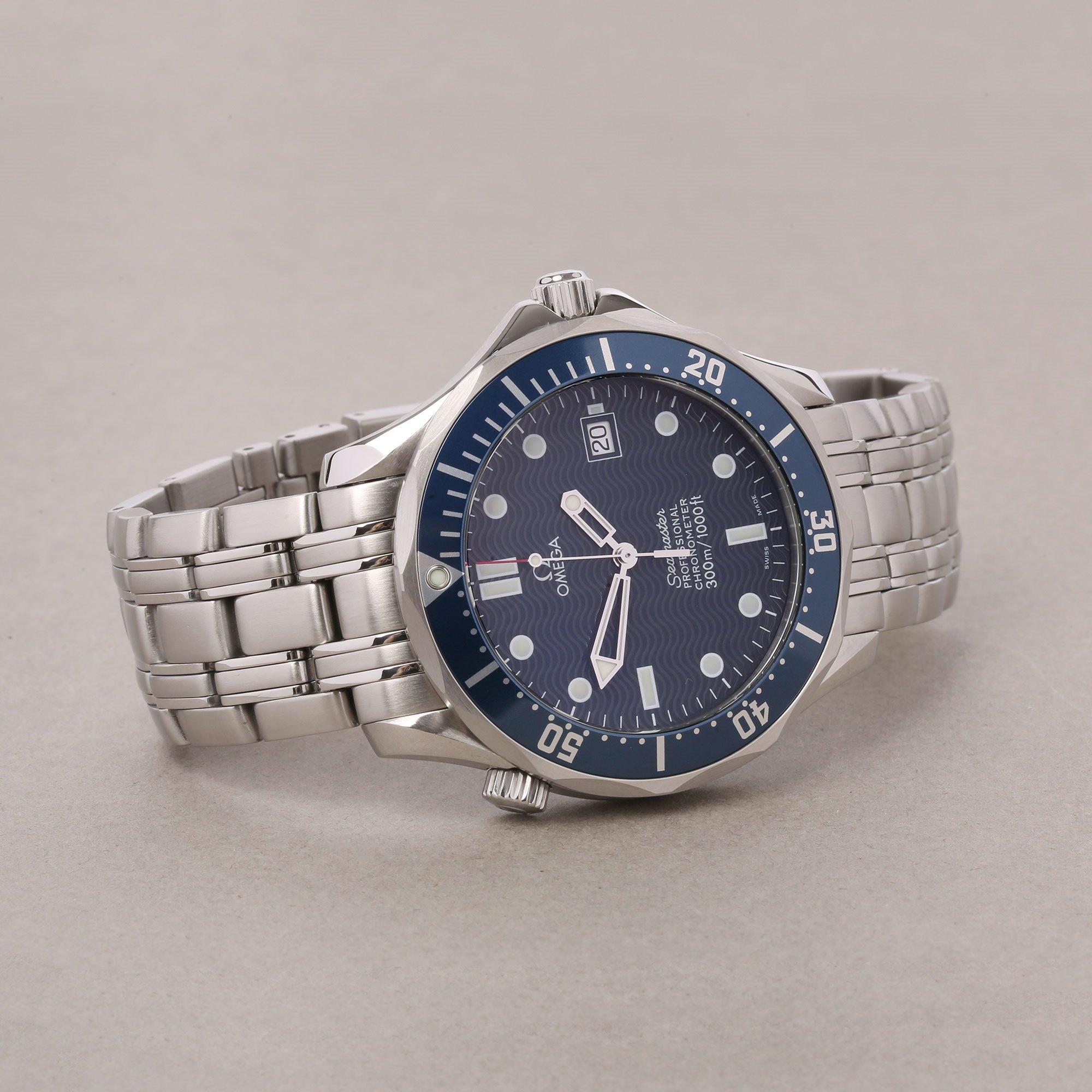 Omega Seamaster 300m 25318000 Men's Stainless Steel Watch 2