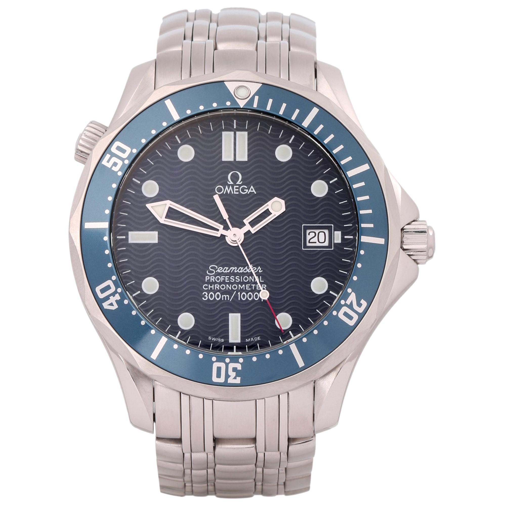 Omega Seamaster 300m 25318000 Men's Stainless Steel Watch