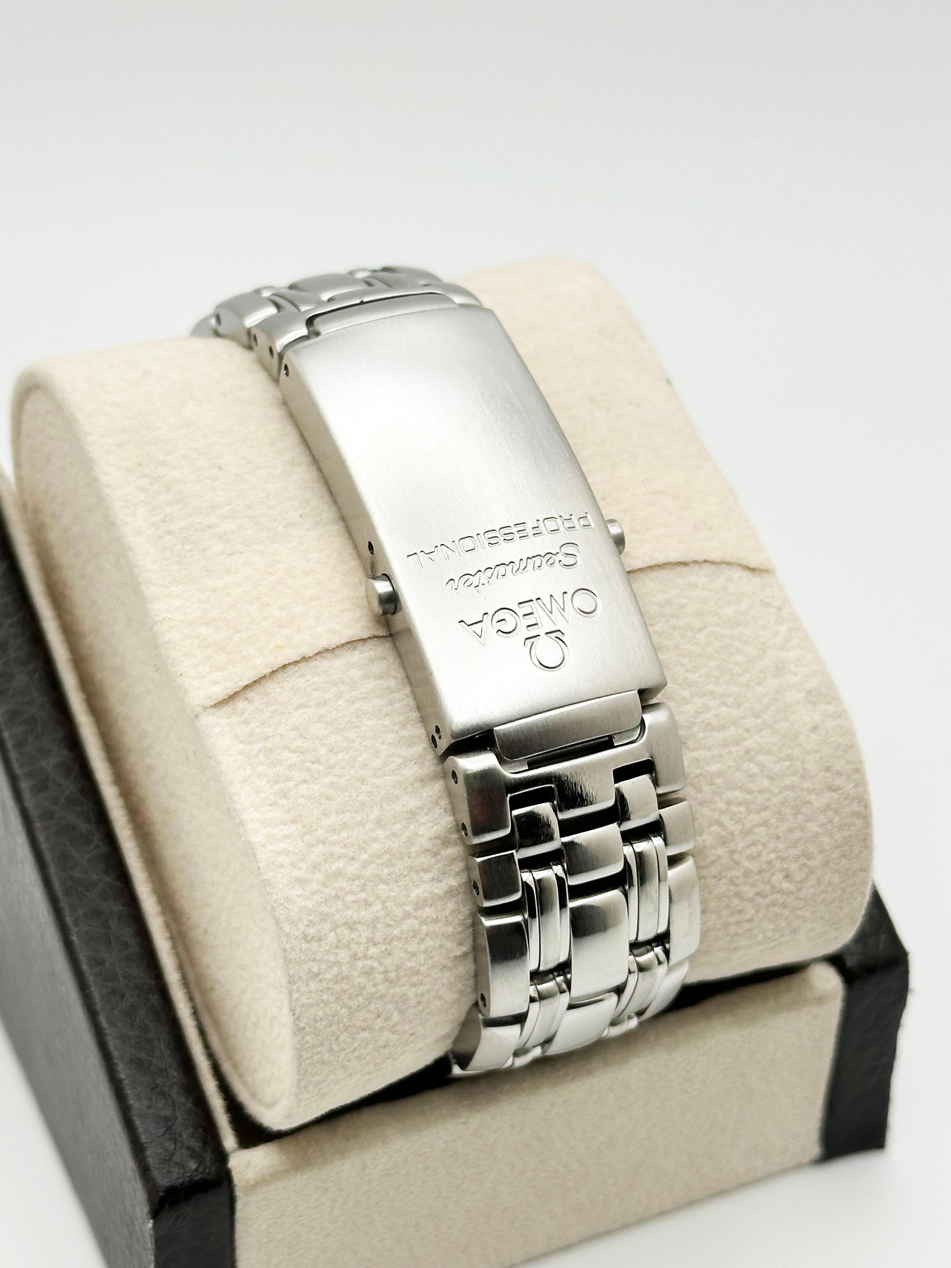 Omega Seamaster 300M 2551.80 36mm Edelstahl Box Papiere im Angebot 2