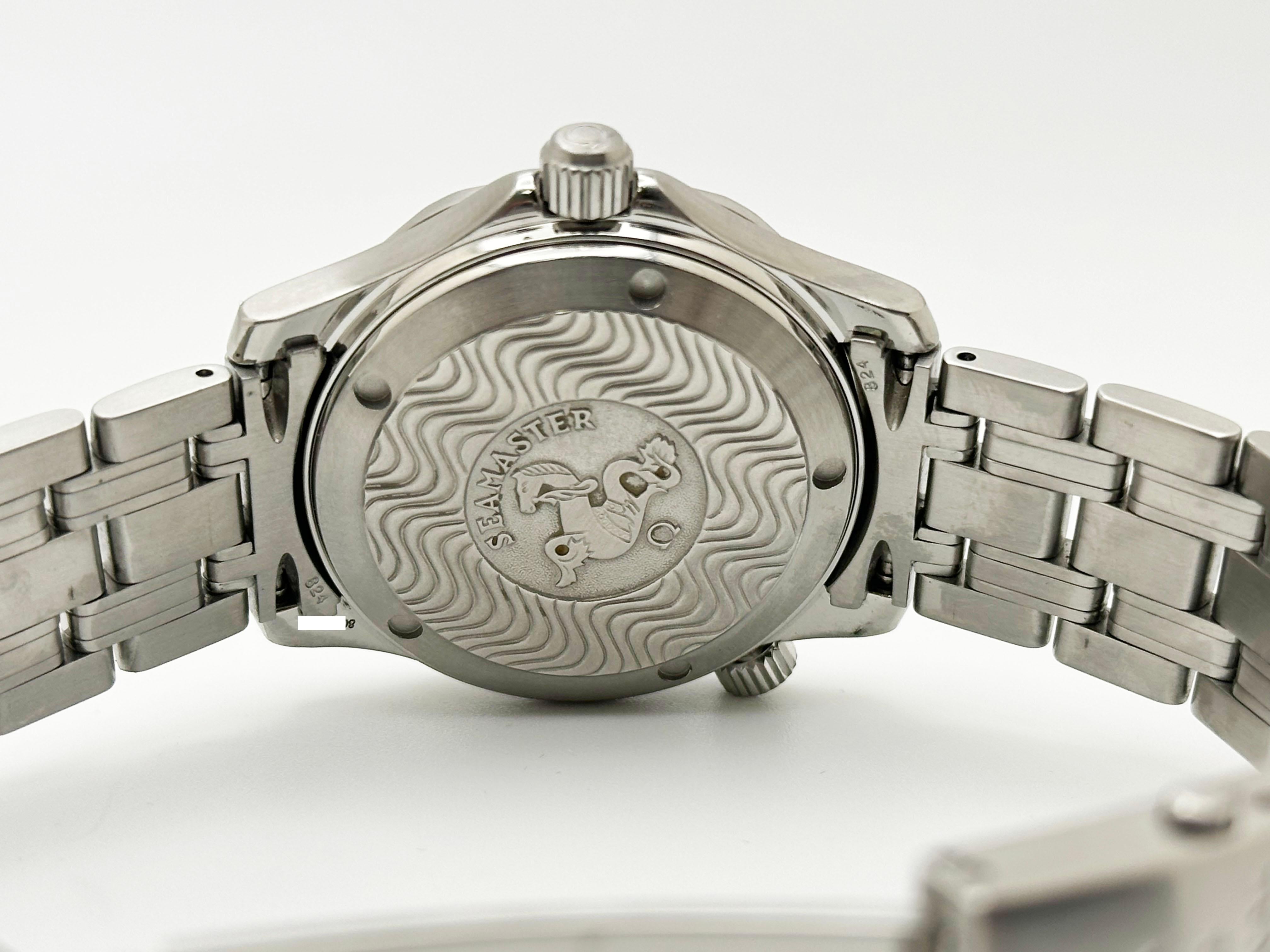 Omega Seamaster 300M 2551.80 36mm Edelstahl Box Papiere im Angebot 4