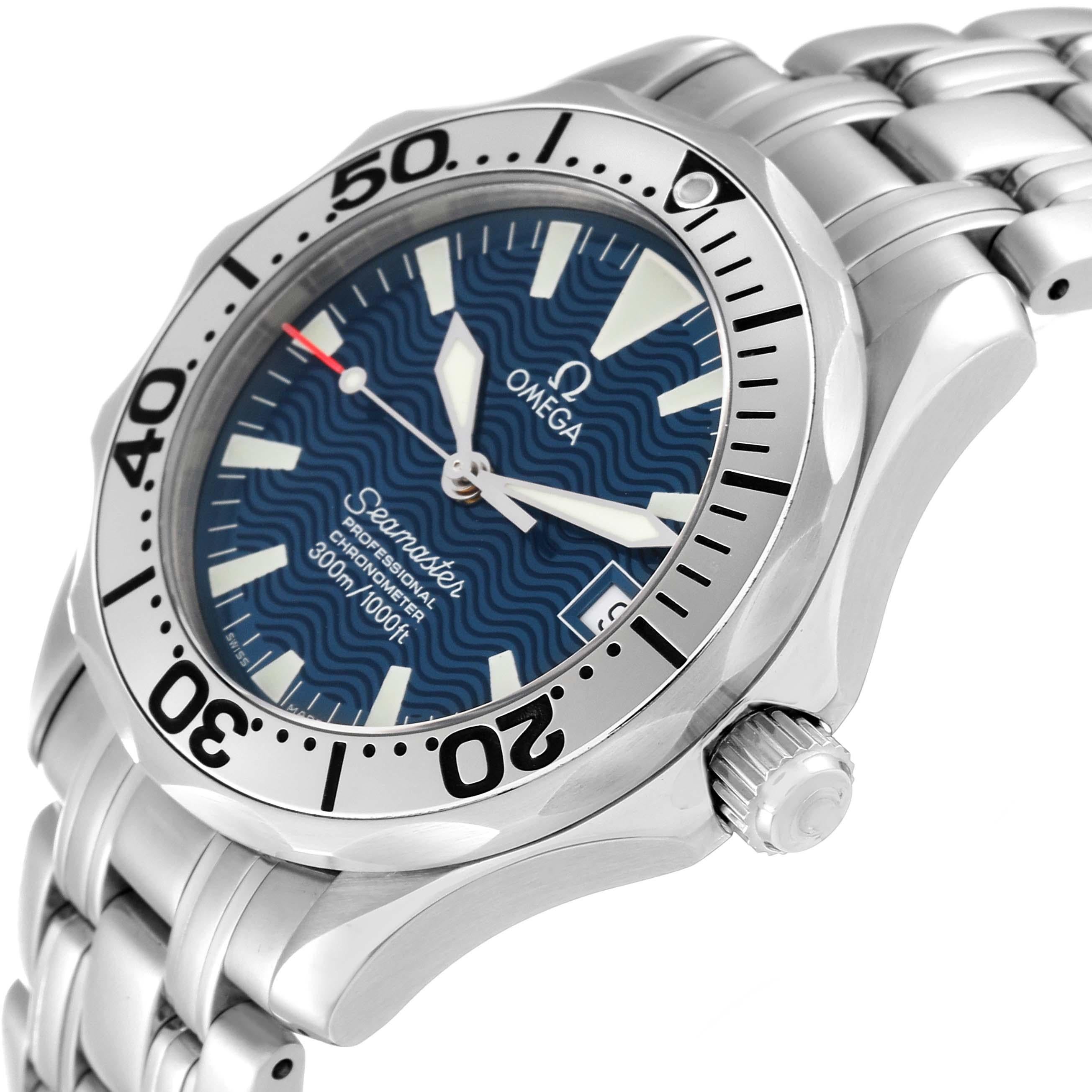 Omega Seamaster 300M Blue Dial Steel Mens Watch 2253.80.00 1