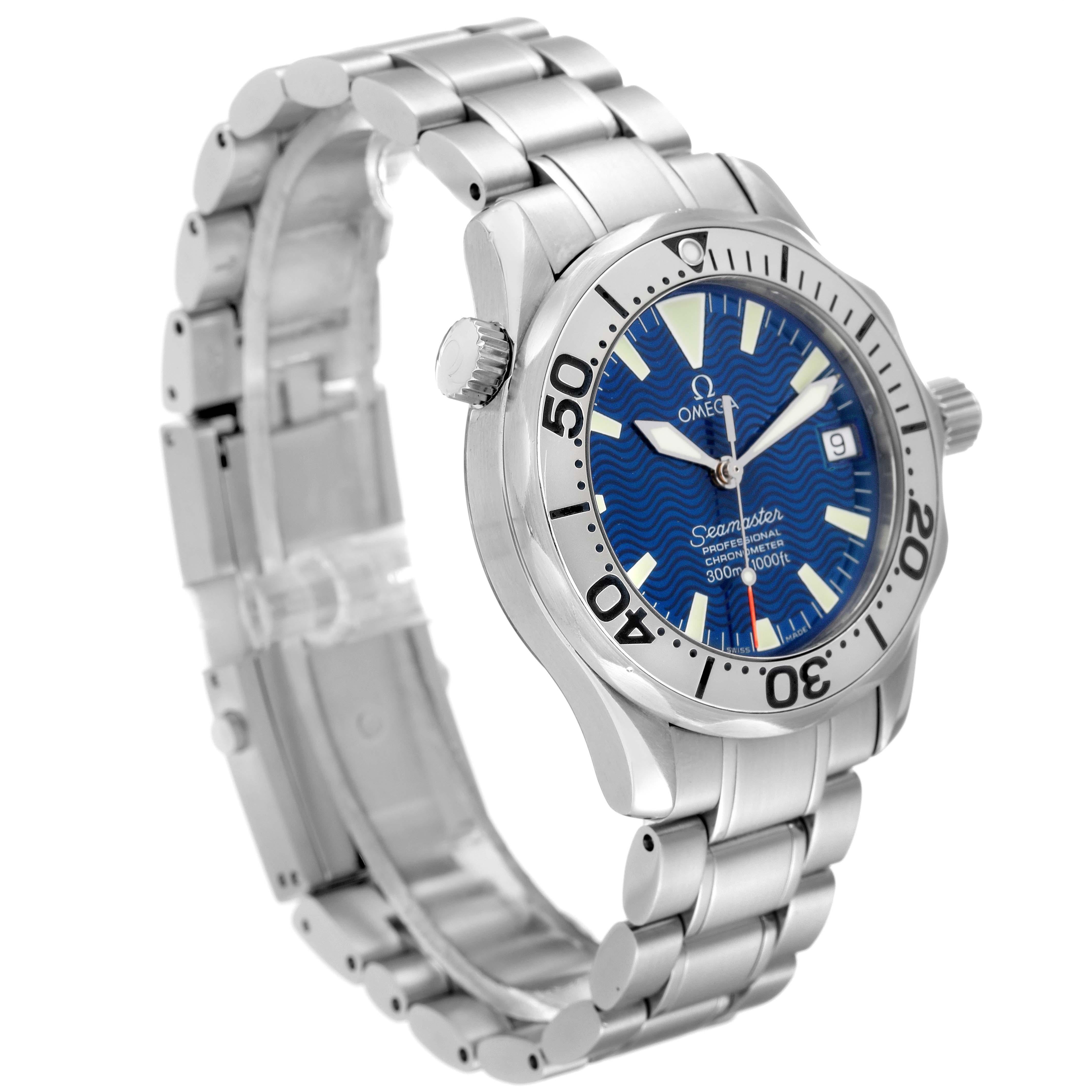 Omega Seamaster 300M Blue Dial Steel Mens Watch 2253.80.00 1