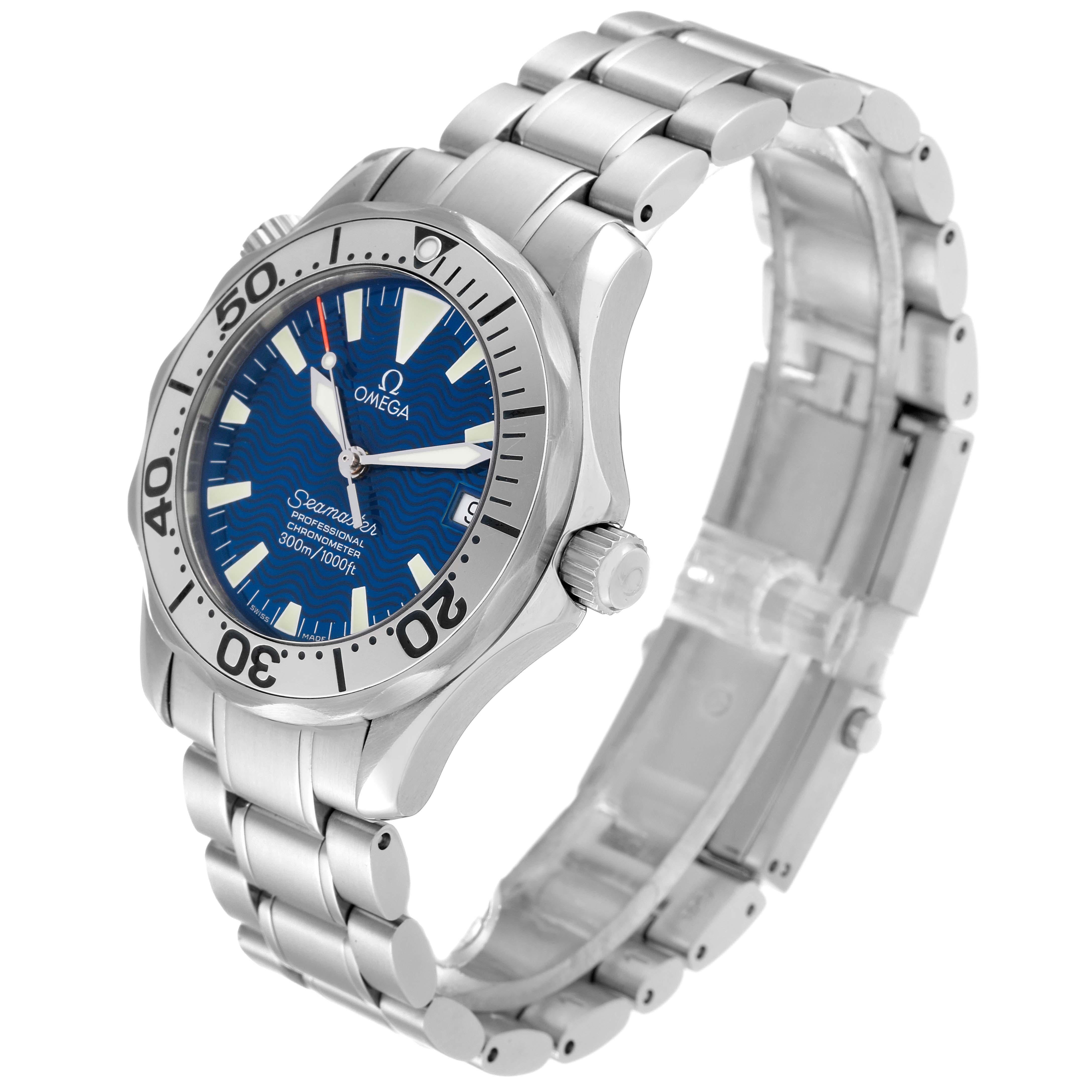 Omega Seamaster 300M Blue Dial Steel Mens Watch 2253.80.00 3