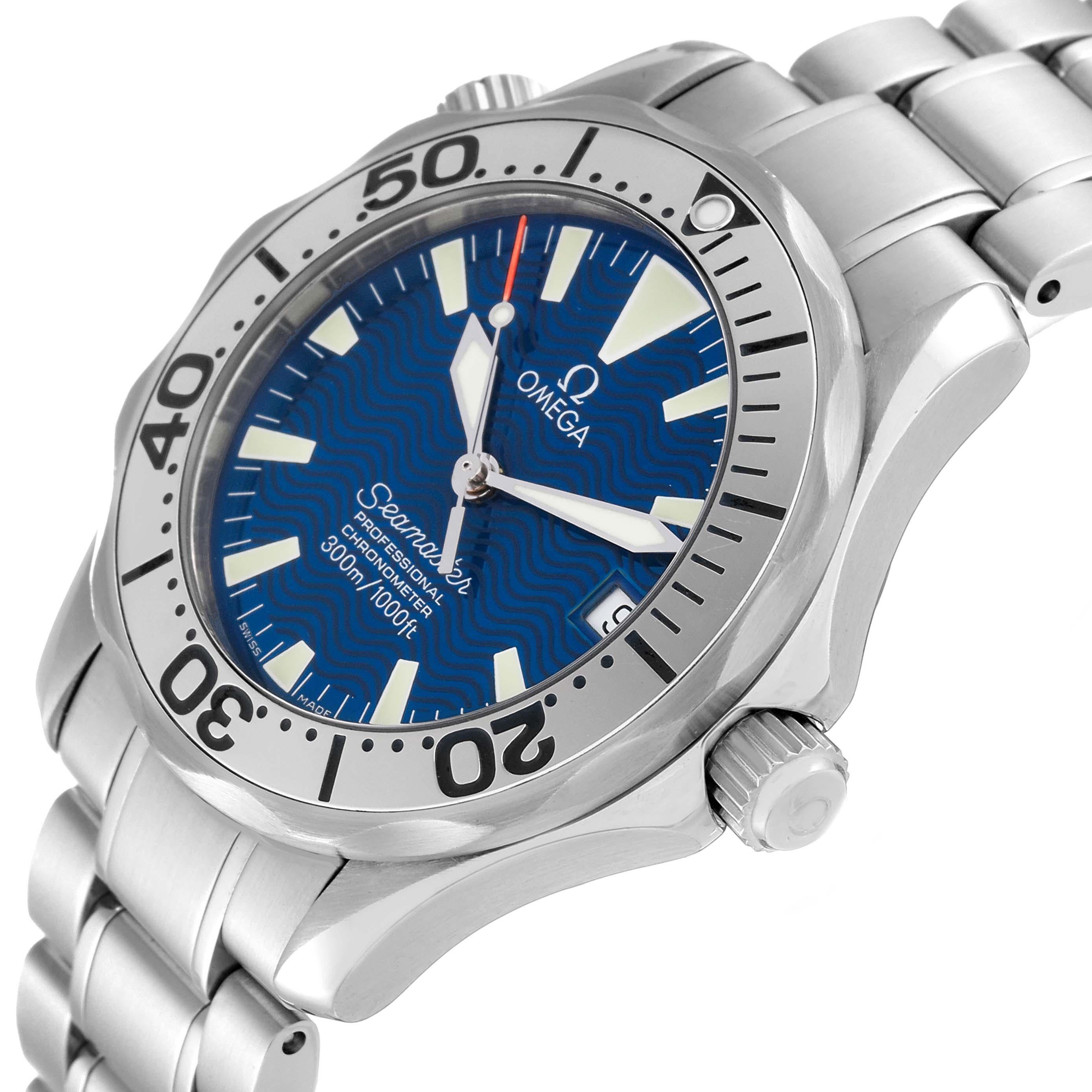 Omega Seamaster 300M Blue Dial Steel Mens Watch 2253.80.00 4