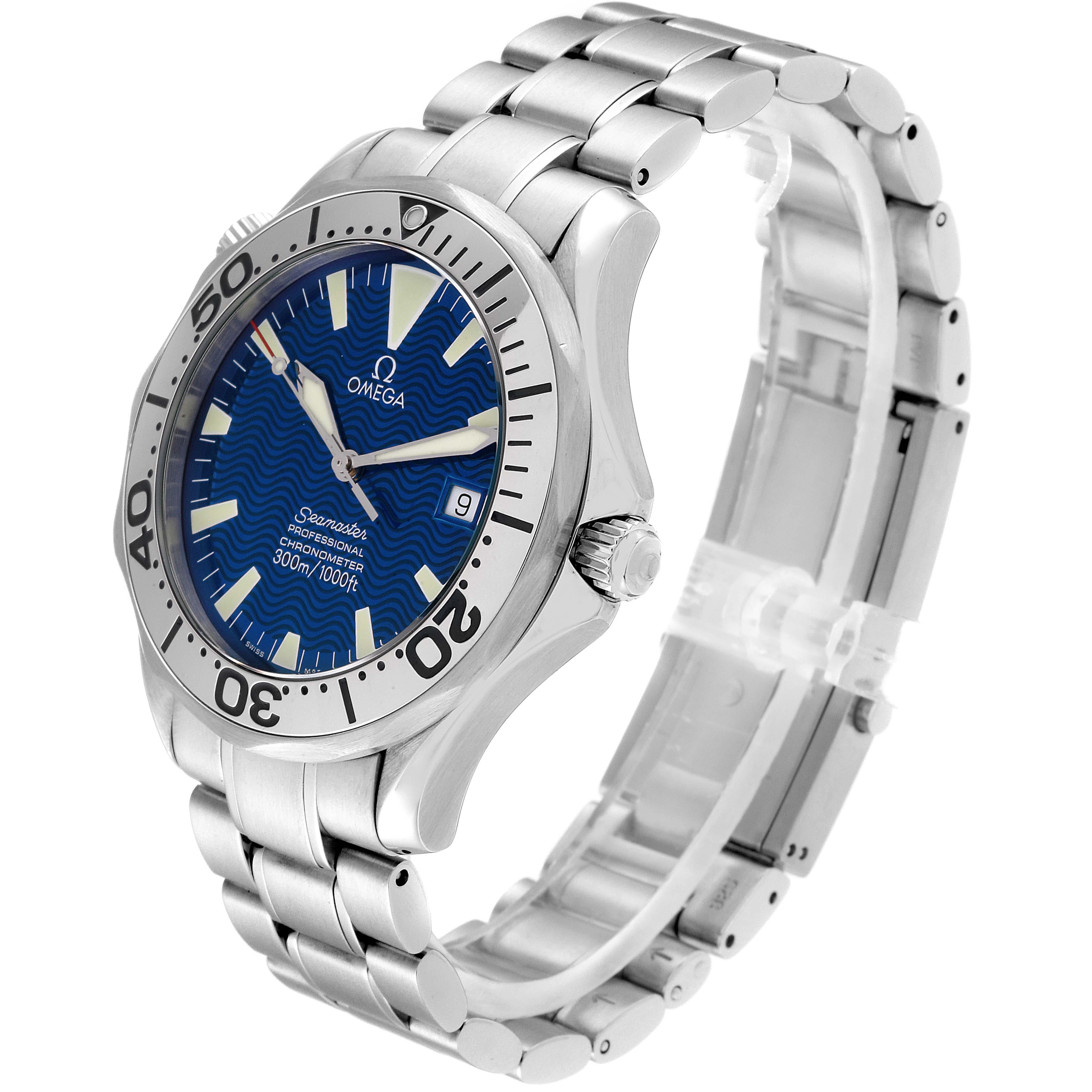 Omega Seamaster 300M Blue Dial Steel Men's Watch 2255.80.00 1