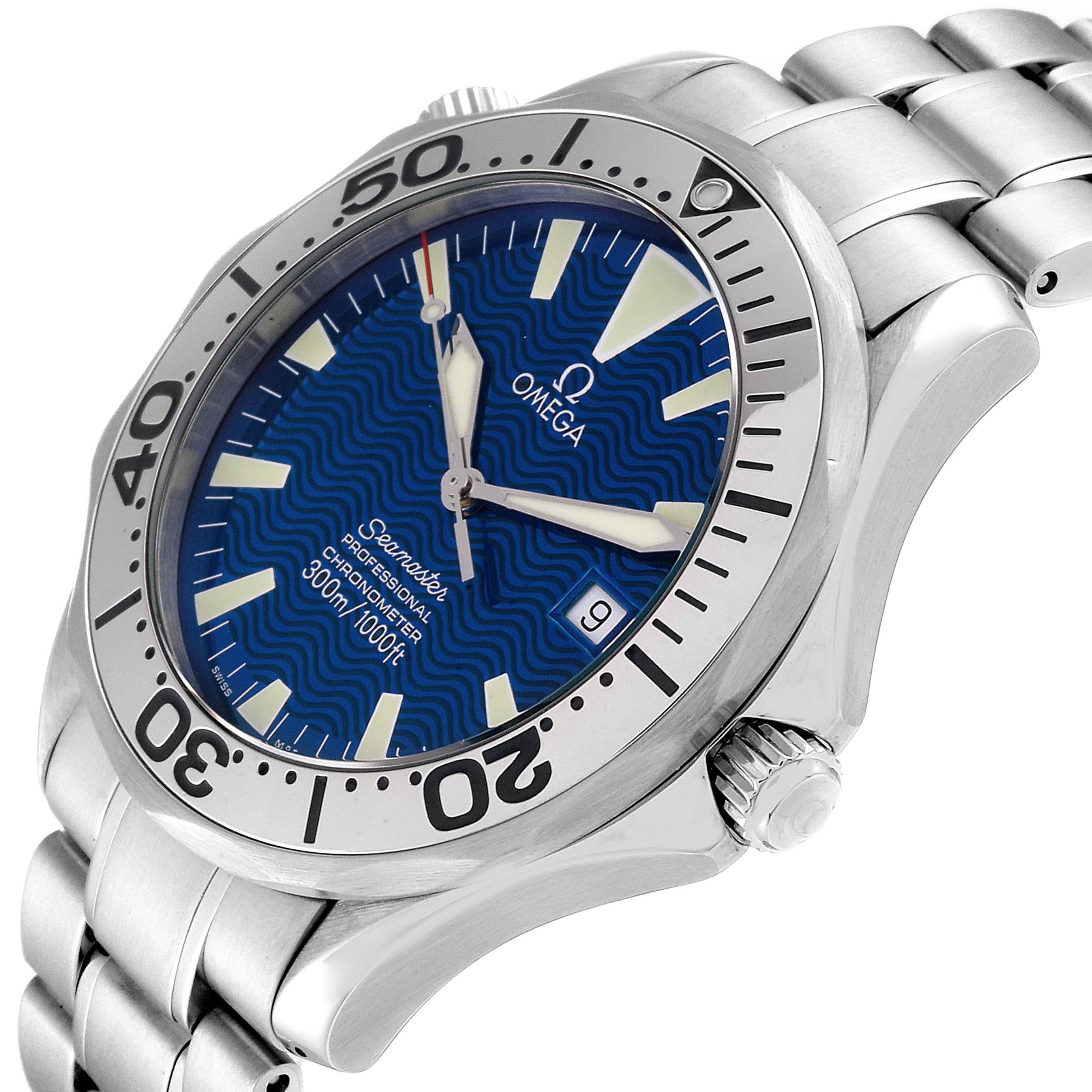 Omega Seamaster 300M Blue Dial Steel Men's Watch 2255.80.00 2