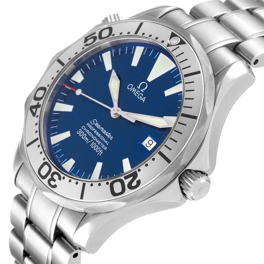 Omega Seamaster 300M avec cadran bleu en acier pour hommes 2255.80.00 1