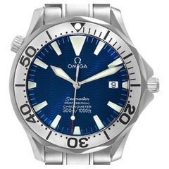 Omega Seamaster 300M Blue Dial Steel Mens Watch 2255.80.00