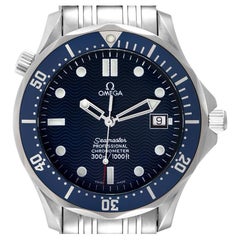 Omega Seamaster 300m Blue Dial Steel Mens Watch 2531.80.00 Box Card